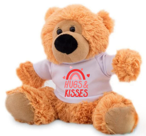 Snuggle in Style: Customizable Teddy Bear with Your Favorite Picture